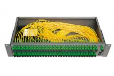 19" housings for splitters and multiplexers