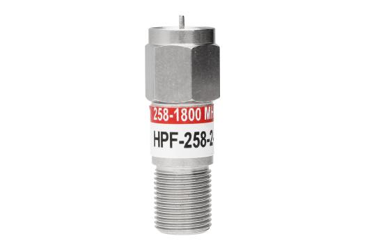 Hochpassfilter HPF-258-2-N in F-Technik