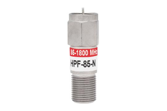 Hochpassfilter HPF-85-N in F-Technik