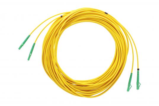 Duplex patch cord 3 mm with LC/APC connectors