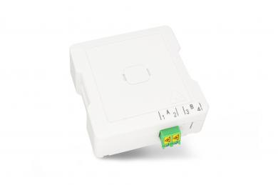 WAVEPACE® FWO-X1-LC/APC-1-2F 1 LC/APC Duplex Adapter, 2 Pigtails