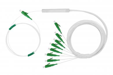 PLC Mini-Verteiler PLLC-1x8-P Premium LC/APC 1 x 8