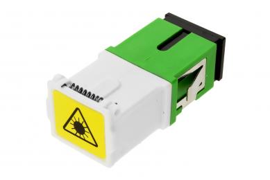 WAVEPACE® SC/APC-Simplex-Adapter-Shutter SC/APC Simplex