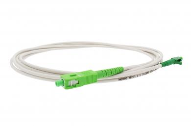 WAVEPACE® Stahlarmiertes Patchkabel OJS-1,0-LC/APC-SC/APC 1,0 m