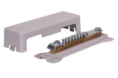 Potentialausgleichsschiene, groß Groß, einreihig