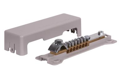 Potentialausgleichsschiene, groß Groß, zweireihig