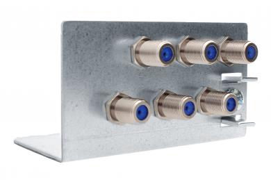 Erdungswinkelschiene 6-fach HQ 6-fach