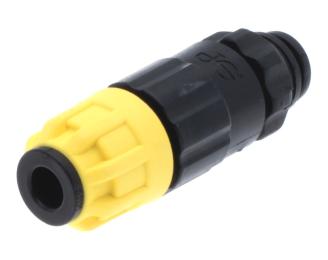 Steckverbinder FDF-5 5 mm mit GAS-Stop