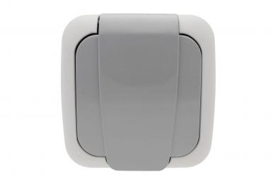 Single power socket IP44 