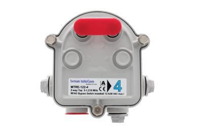 2-way outdoor tap MTRE-122-4 4 dB