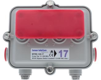 8-way outdoor tap MTRE-128-17 17 dB