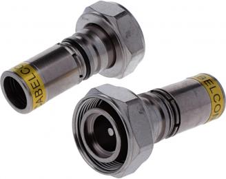 Quick Mount Konnektor 3,5/12m-RG11-CX3-QM-10,5 