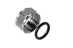 O-Ring und M 14-Mutter 