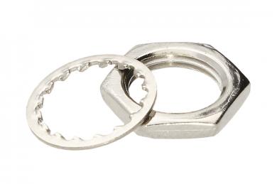 F-Mutter & Unterlegscheibe 