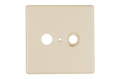 Abdeckplatte GUZ 42, Astro Elektroweiß