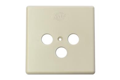 Abdeckplatte GUZ 45, Astro Elektroweiß